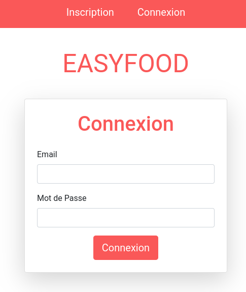 Formulaire Connexion